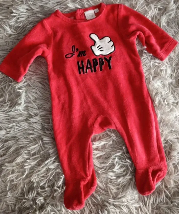 Magnifique pyjama Mickey en velours 🐯