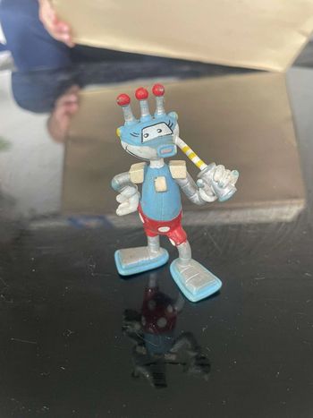 Figurine Vintage Robotins Pirlouit 1985