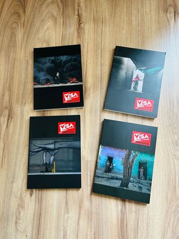 Lot 4 Catalogues Visa pour l’Image Perpignan (2018-2021)