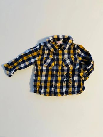 Chemise à carreaux - 6 mois - DPAM
