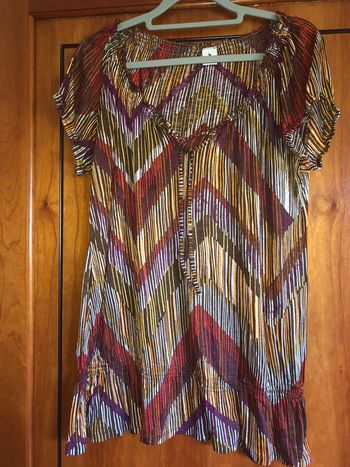 T-shirt multicolore 38/40 Camaïeu