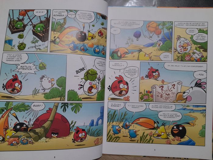 lot 2 bd Angry Birds tomes 2 et 5 - photo numéro 2
