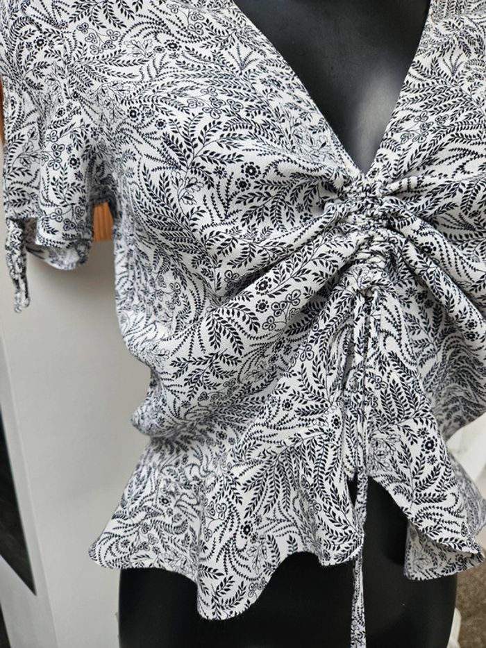 H&M blouse Imprimée taille 38 - photo numéro 2