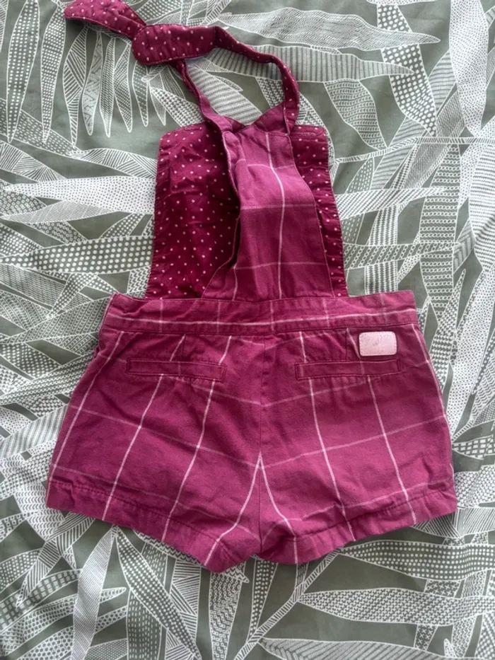 Salopette short fille - photo numéro 2