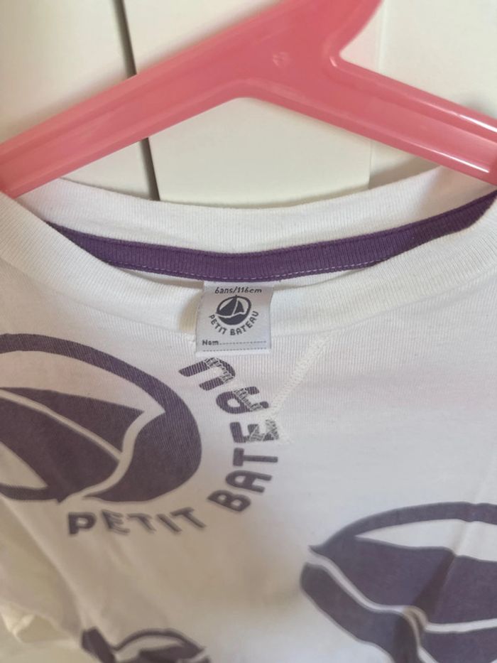 Sweat léger petit bateau 6 ans - photo numéro 3