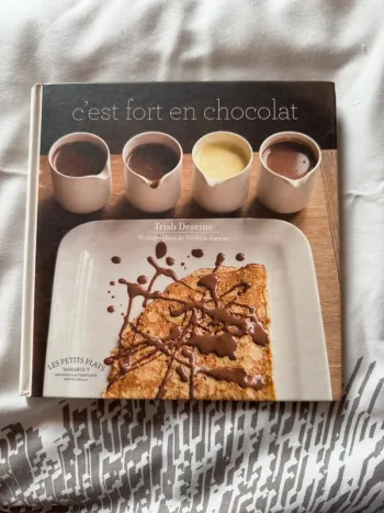 Livre de recettes c’est fort en chocolat