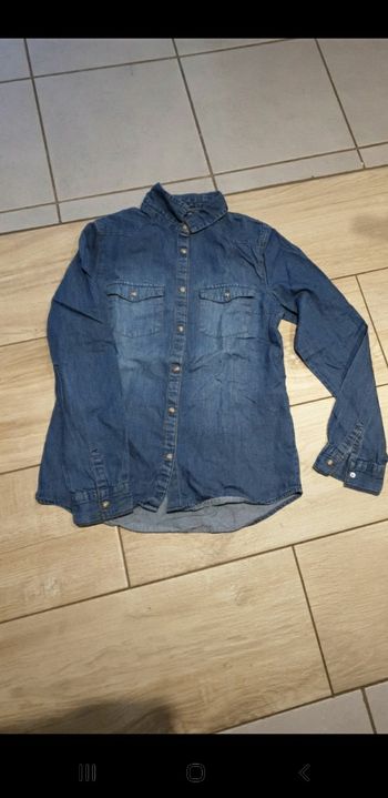 Chemise jeans enfant Kiabi 14 ans
