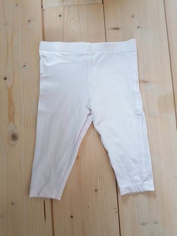 Legging rose pâle comme neuf