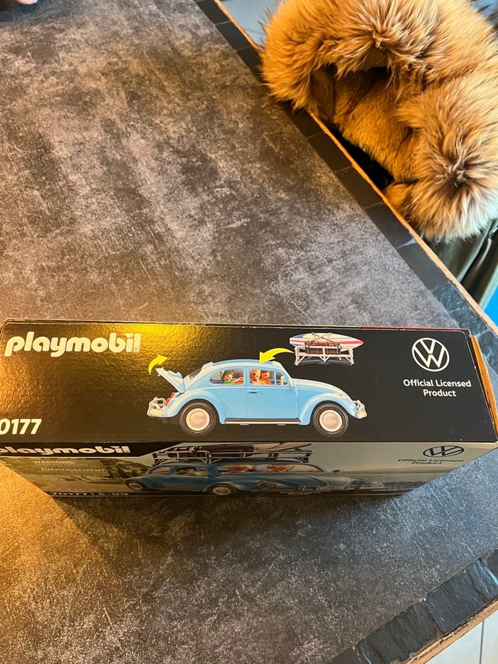 Coccinelle Volkswagen bleu playmobil neuf scellé - photo numéro 2