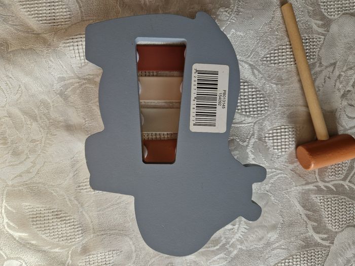 Xylophone hippopotame  en bois - photo numéro 6