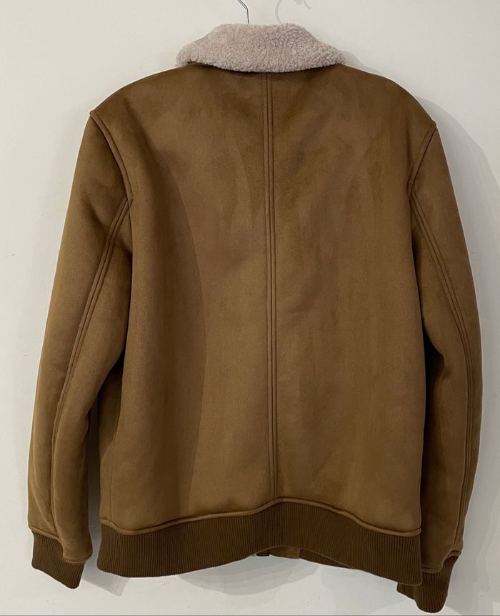 Veste Simili Daim Marron à l’aspect Velouté Homme Taille L/40 Jules - photo numéro 4