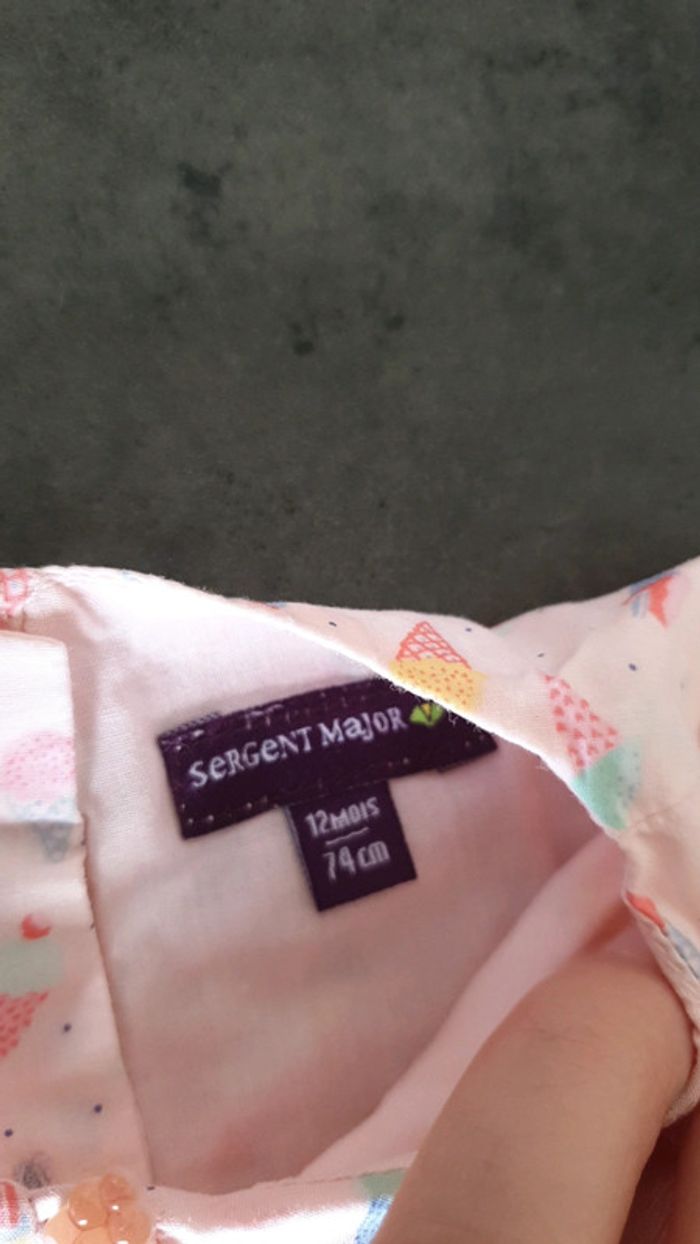 Blouse gourmande 12mois - photo numéro 3