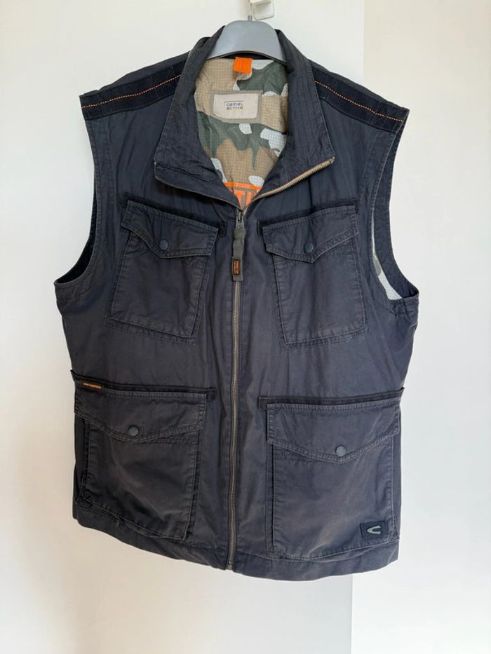 Veste sans manche homme Camel Active taille S couleur noir très bon état
