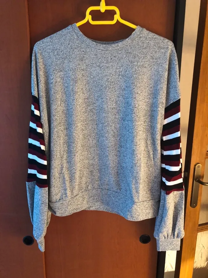 Sweat gris tout doux Lefties en taille M