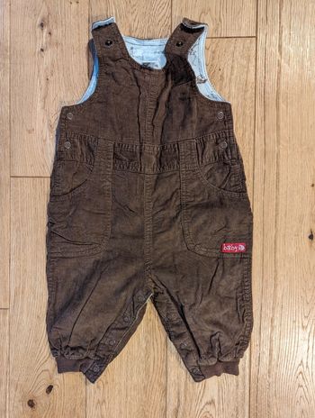 Salopette velours H&M 2-4 mois