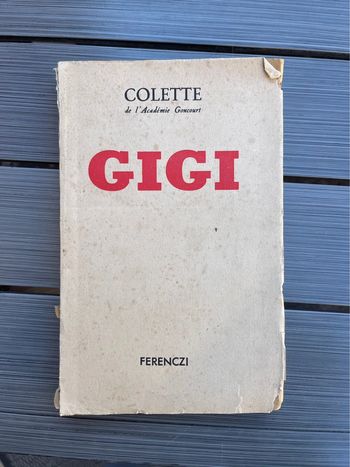 Ancien livre Gigi