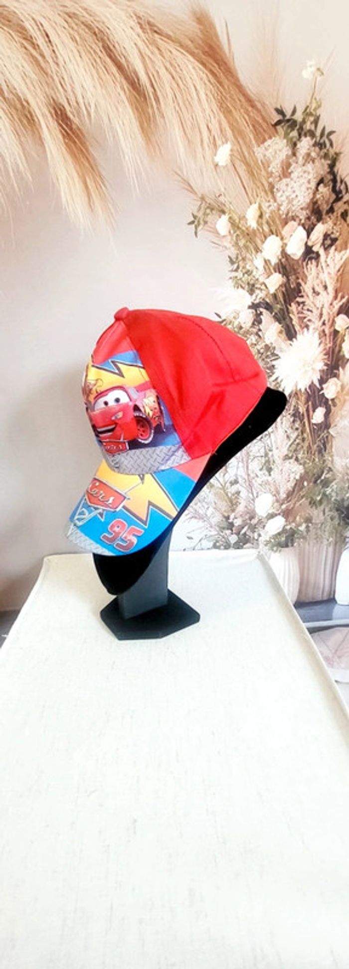 Casquette rouge Cars Disney Pixar - photo numéro 2