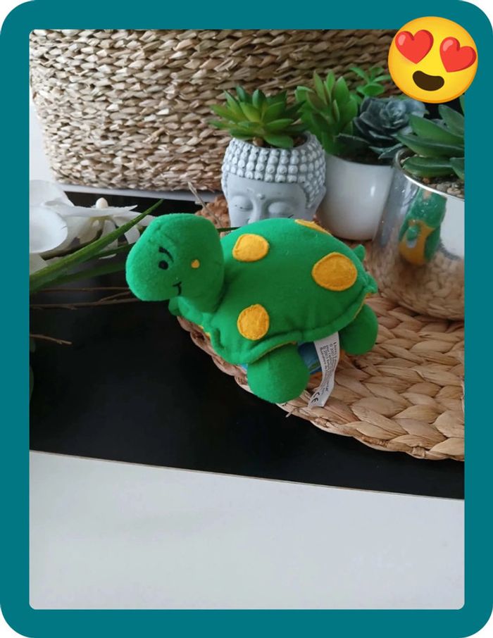 Péluche/Livre à moteur pour bébé: La Tortue🎁🐢 - photo numéro 6