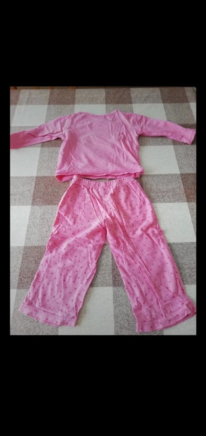 Pijama 2 pièces rose princesse Aurore Disney 1/2 ans - photo numéro 3