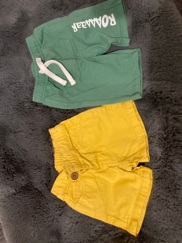 Lot 2 Shorts Bébé Garçon – 18 mois – Vertbaudet & Babybol