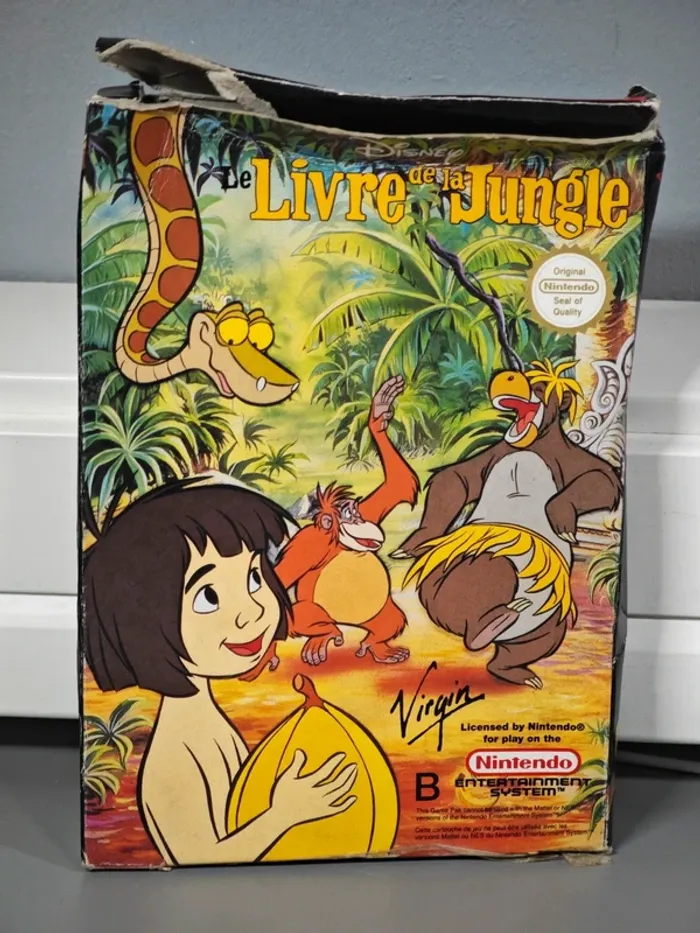 Jeu Nintendo NES : Le livre de la jungle / Jungle Book avec boite - photo numéro 10