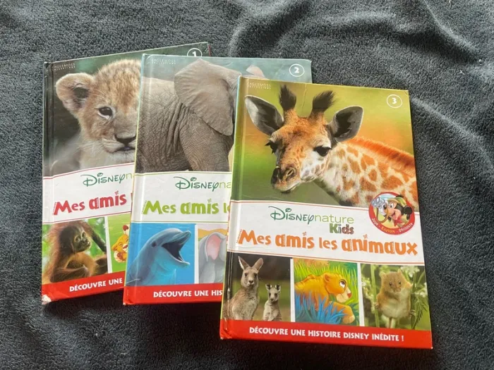 3 livres de Mickey et ses amis