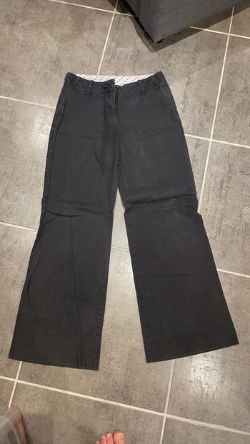 Pantalon lin coton h et m
