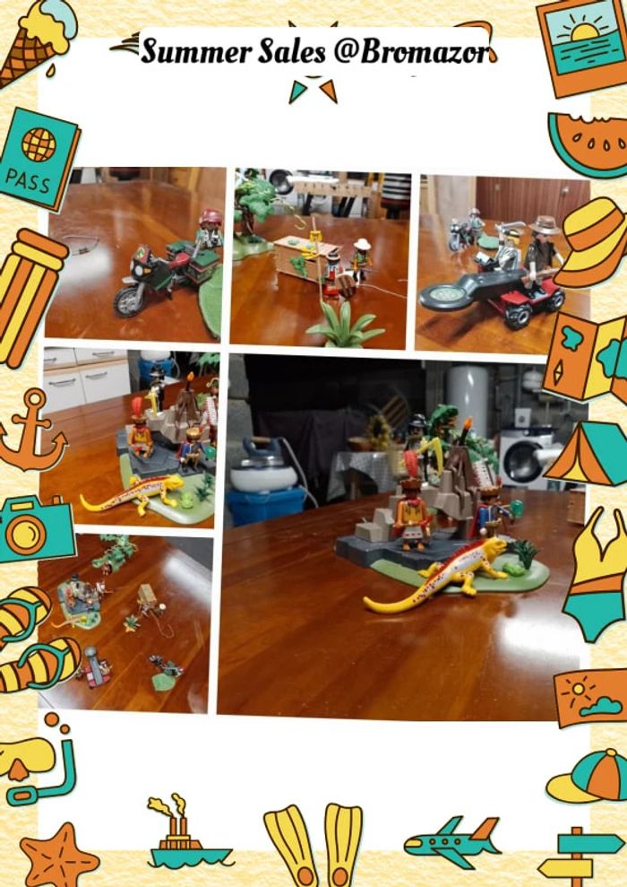 Maxi lot #Playmobil les explorateurs - photo numéro 3