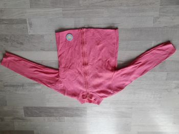 Gilet rose 8 ans