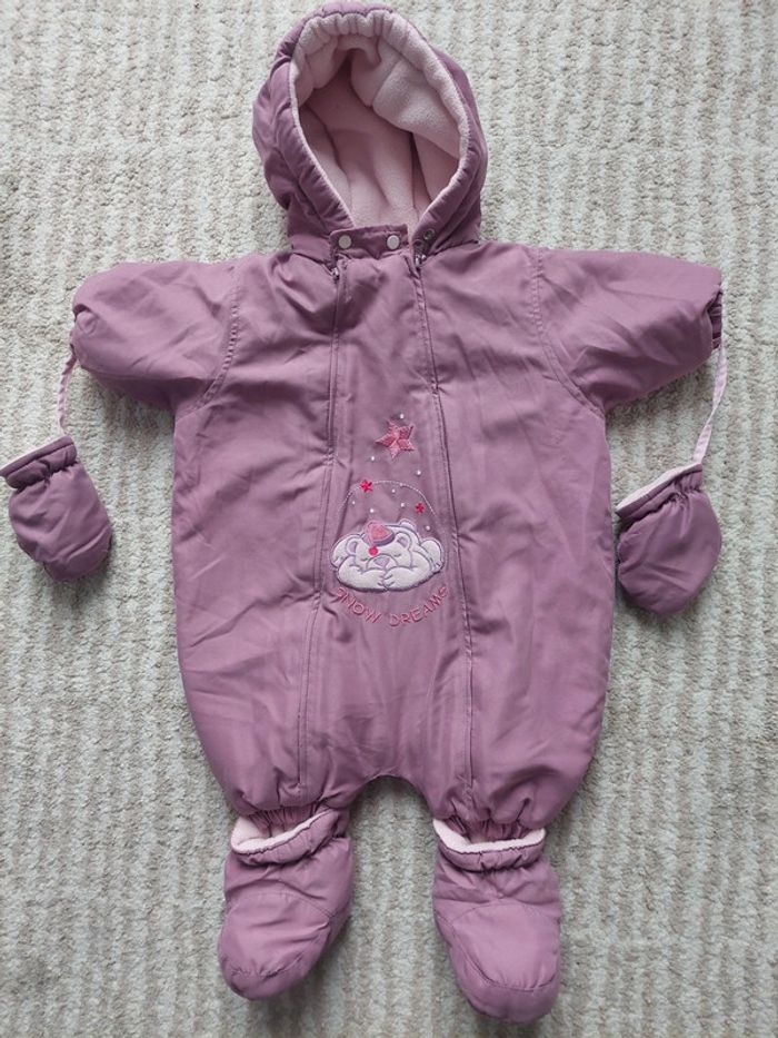 Combi pilote vieux rose - photo numéro 3