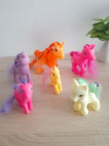 Lot 6 petits poneys