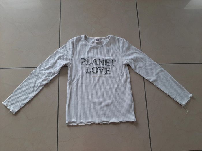 Tee shirt manches longues fille 8 ans