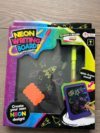 Tableau d’écriture néon