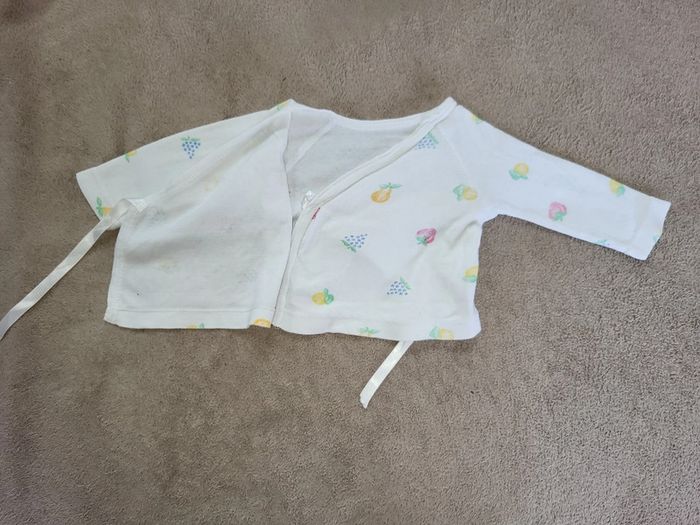 T-shirt fille 1 mois Absorba - photo numéro 2