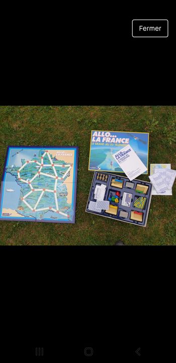 Magnifique jeu de société ancien vintage