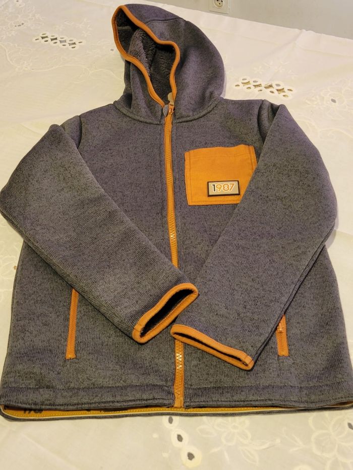 ​🧥 Veste zippée Sergent Major - 9 ans - Doublée Polaire - photo numéro 2