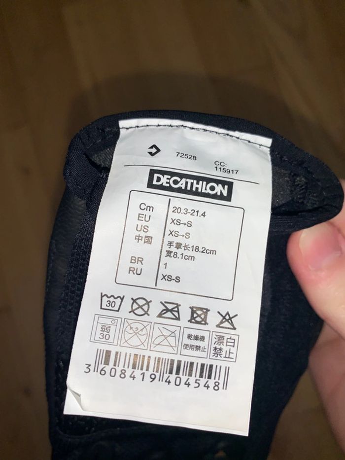 Gants sport / musculation taille XS - photo numéro 3