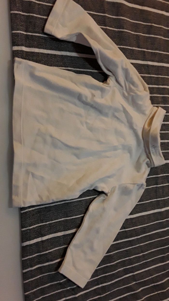 Sous pull beige minnie