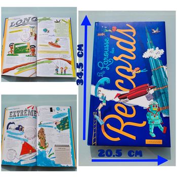 Grand livre Le Larousse des Records, couverture mousse (59)
