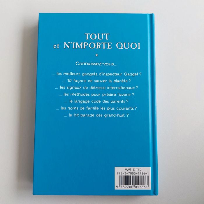 Livre - Tout et n'importe quoi - photo numéro 2