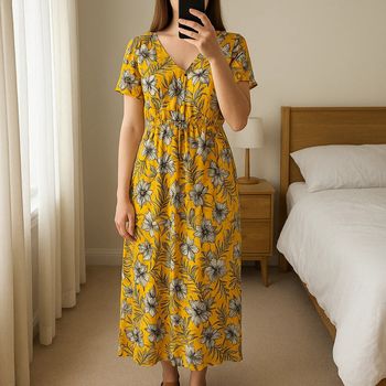 Robe longue d’été - La Halle - taille 34