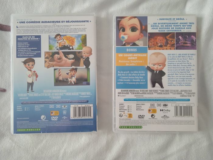 Coffret DVD Baby boss 1 et 2 - photo numéro 4