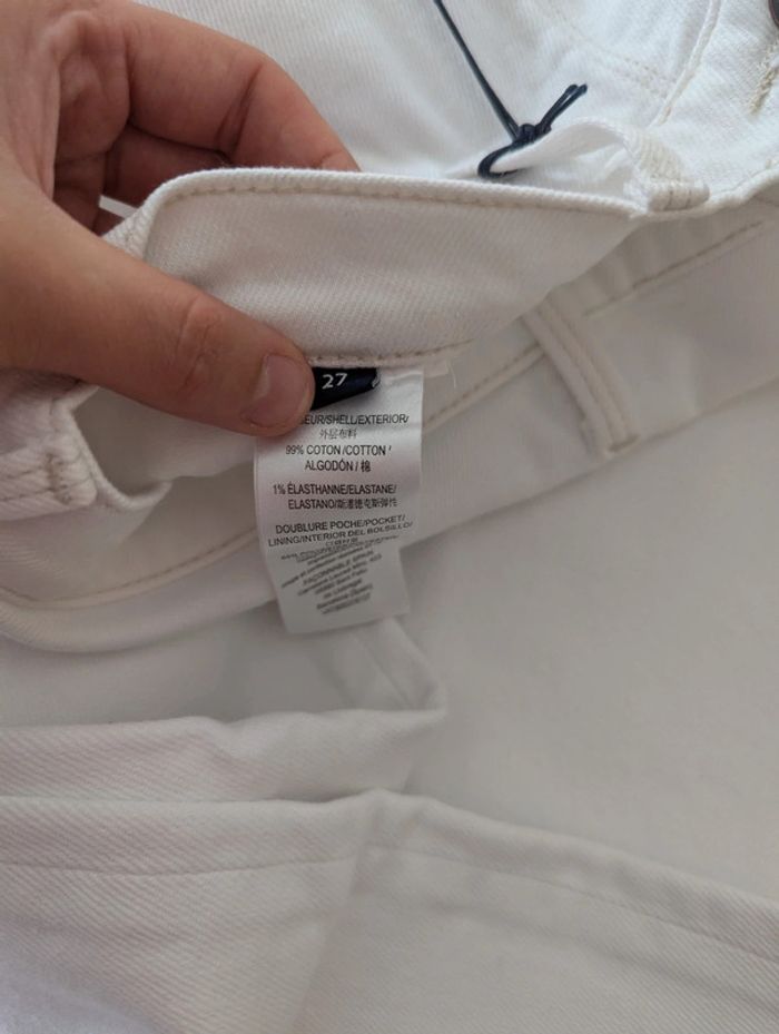Jean façonnable - Taille 27 - Neuf avec étiquette - Valeur 150€ - photo numéro 3