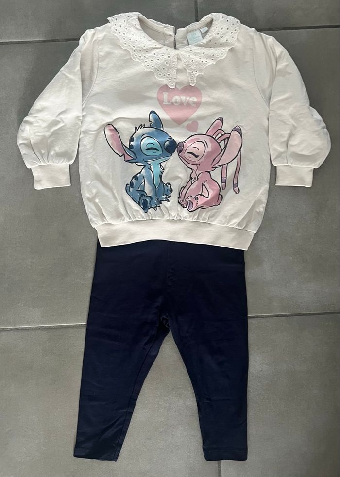 Ensemble bébé fille Stitch 18 mois Disney x La Halle