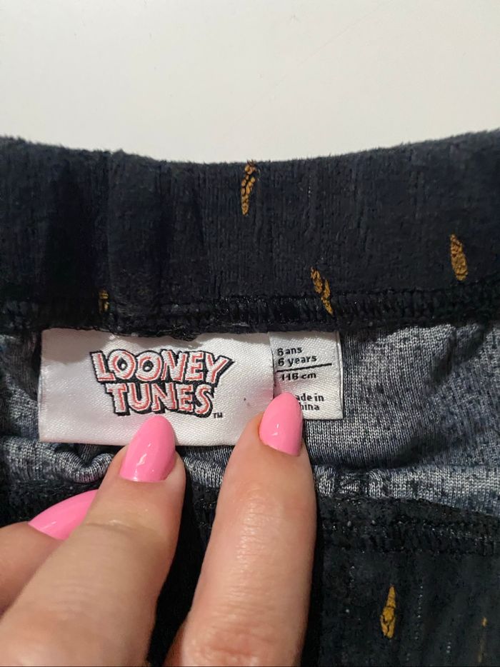 Ensemble Pyjama loonery tunes enfants garçon moutarde et Maine taille 6 ans - photo numéro 8