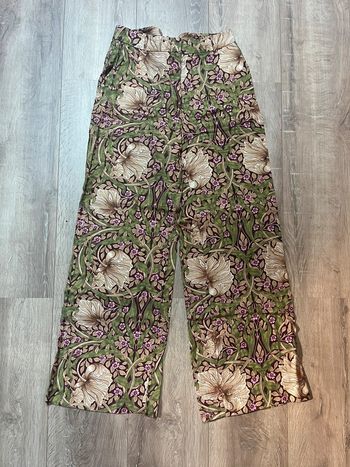 Pantalon bohème fleuri