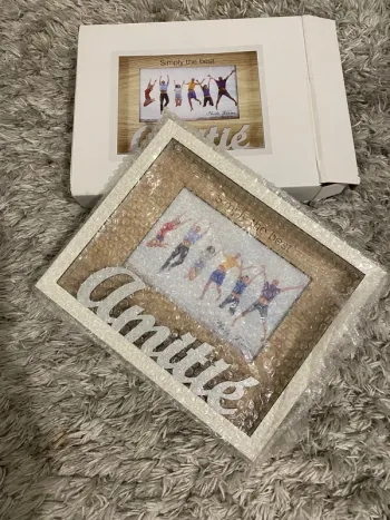 Cadre Photo Amitié – Décoratif & Inspirant - Neuf aveec étiquette et boite d'origine