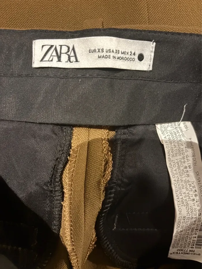 Pantalon Zara Neuf 🤎 Évasé – Taille XS - photo numéro 6