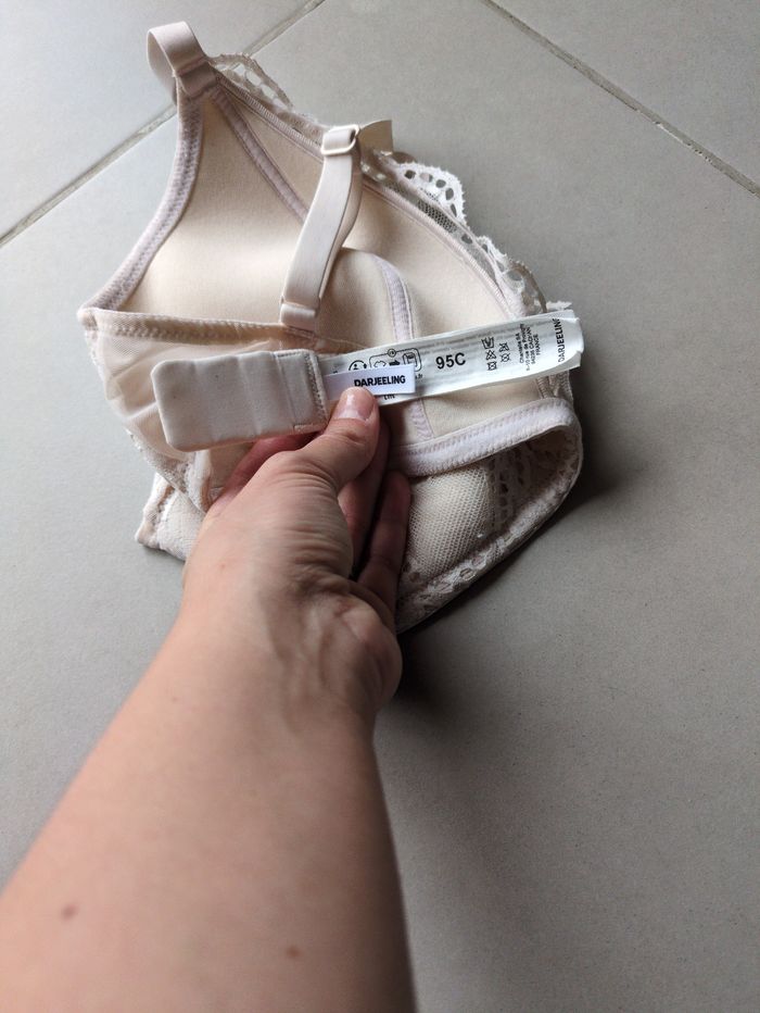 Soutien gorge rose pâle sans baleine - photo numéro 2