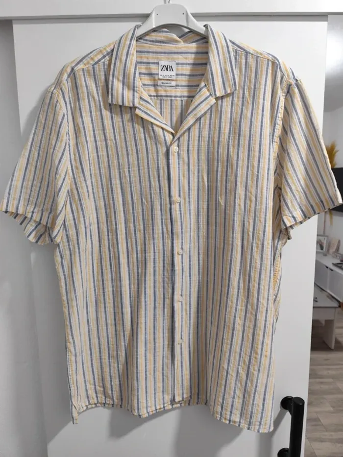 Camisa zara talla Xl hombre